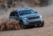 Auto Jeep Grand Cherokee SRT8: Testberichte, technische Daten und Merkmale