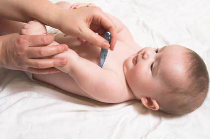 how to measure the temperature of infants