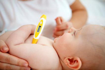 how to measure the temperature of the baby electronic thermometer
