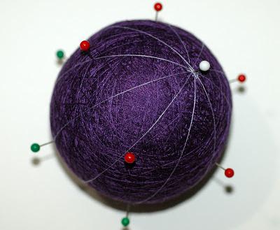 embroidery temari balls