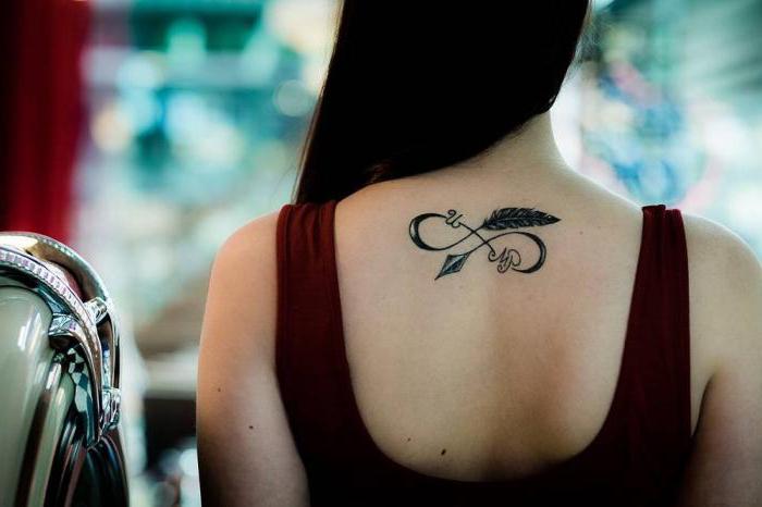 tatuagem flecha valor para as meninas