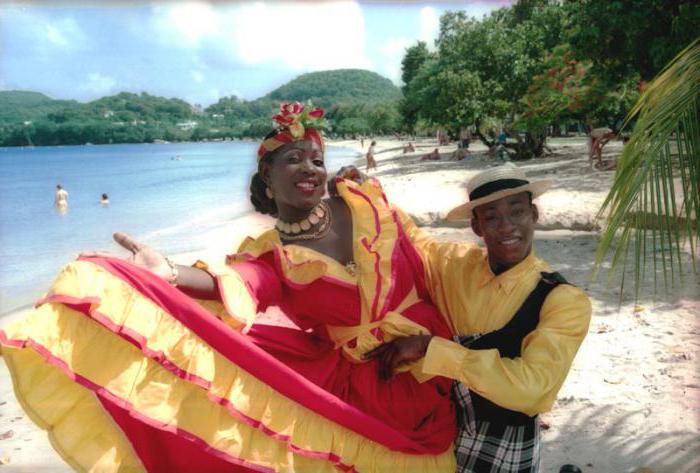 Martinique tourists