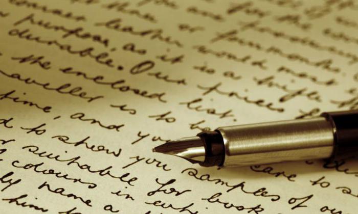 what it says about the person writing