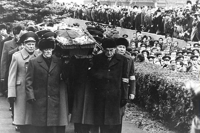 جنازة بريجنيف ليونيد ايليتش