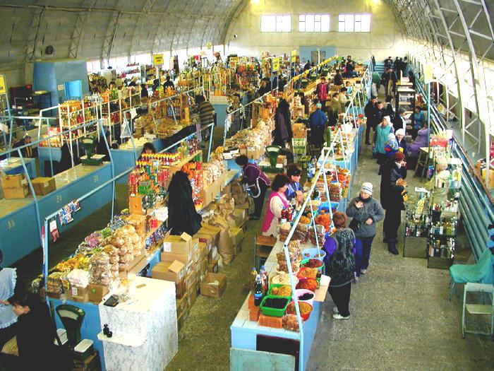 蔬菜市场的莫斯科
