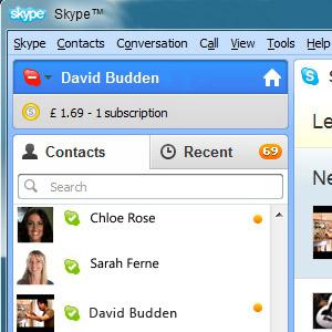 call with Skype to phone
