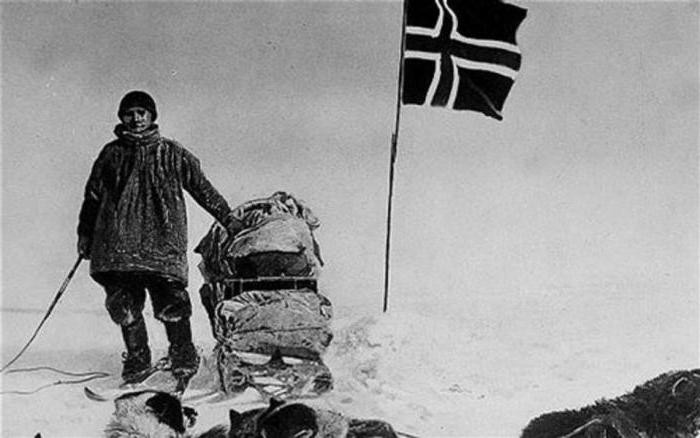 Amundsen den Südpol