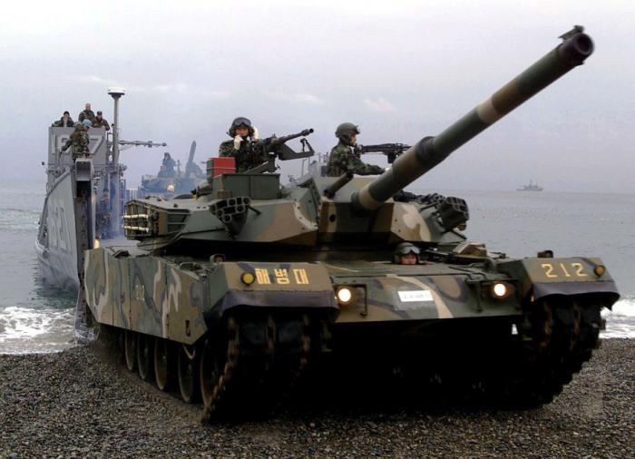 el surcoreano tanque