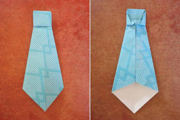 origami gravata