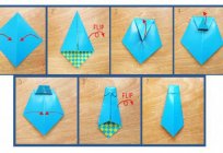 How to make an origami bow tie with a shirt: a master class