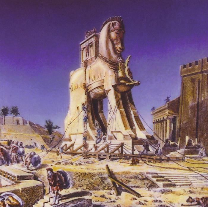 the myth of the Trojan horse