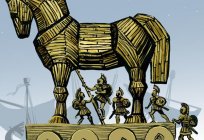Trojanisches Pferd: der Wert фразеологизма. Der Mythos über den trojanischen Pferdes