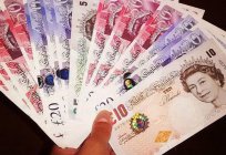 Ingleses dinero: la descripción y la foto