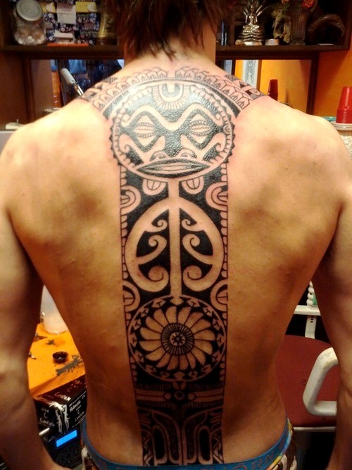 símbolos da polinésia tatuagem