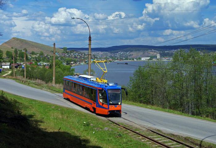 Ust-Katavsky कार-निर्माण कारखाने ट्राम