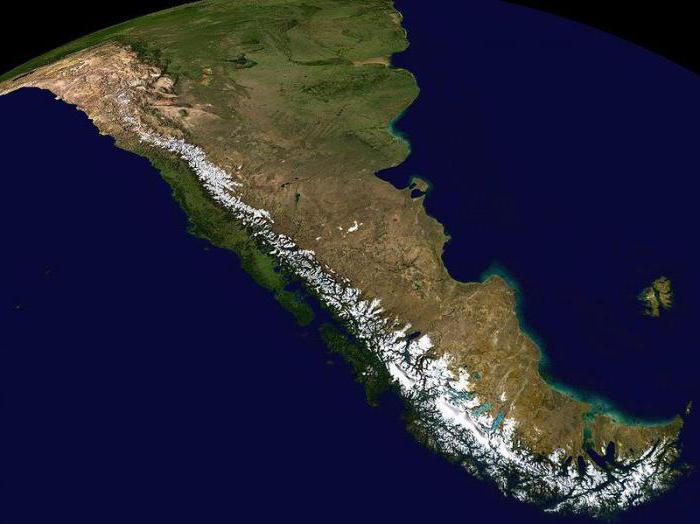 die Anden: die Höhe