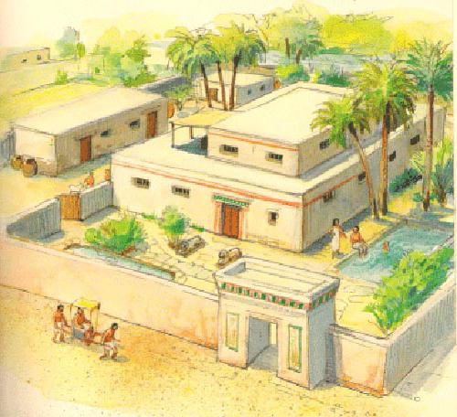 starożytny Egipt domu książąt