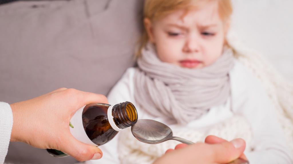 syrop na ból gardła u dziecka
