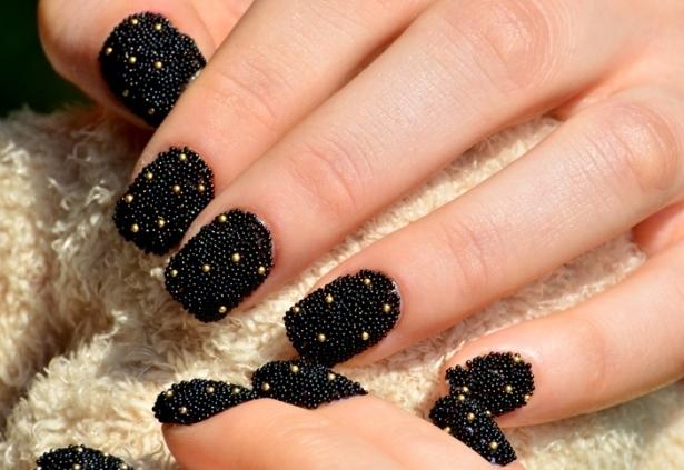 caviar manicure