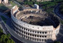 The Colosseum in Rome. The ancient stadium