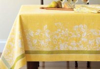 Tablecloth for the kitchen. The secrets of choosing