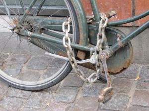 cadeado de bicicleta