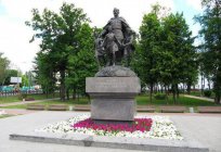 The Suvorov square in Moscow