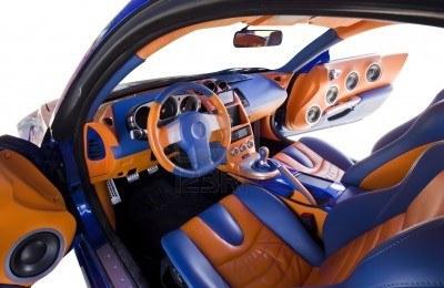 Lada Kalina hatchback interior tuning