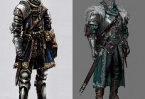 Dark Souls 2: armadura y sus variedades