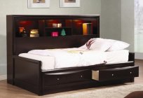 Practical bed with storage drawers