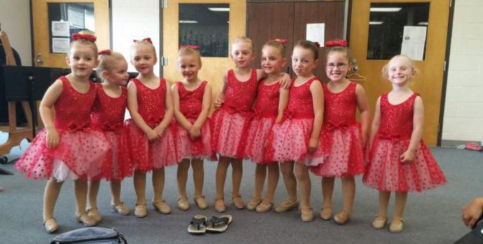 la escuela de danza para niños de 5 años