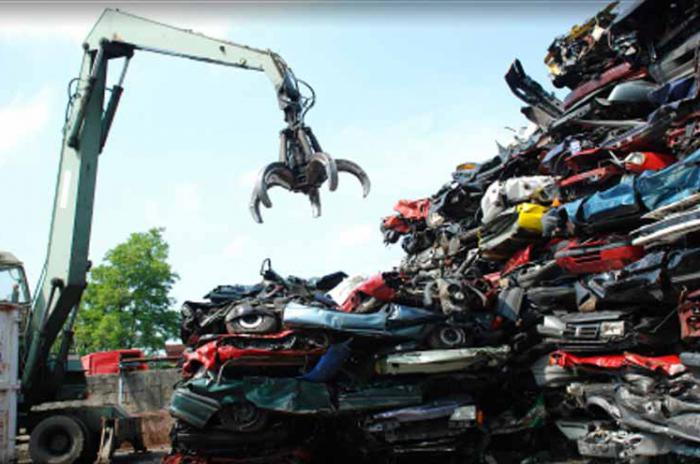 onde você pode reciclar carros