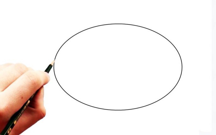 how to draw oval