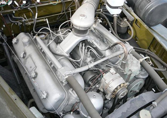  performance characteristics of the engine Ural 4320