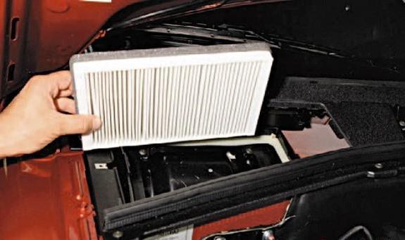 where is the cabin filter