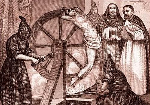 inkwizycja w średniowieczu tortury