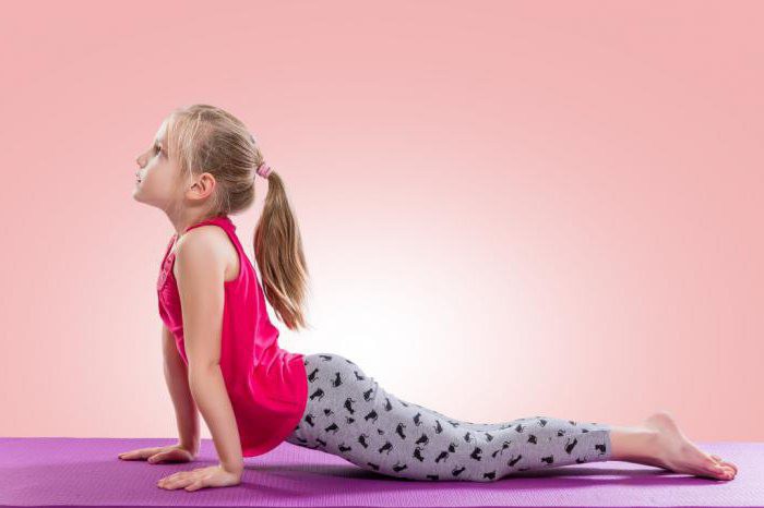 Cobra pose in yoga for spine straightening