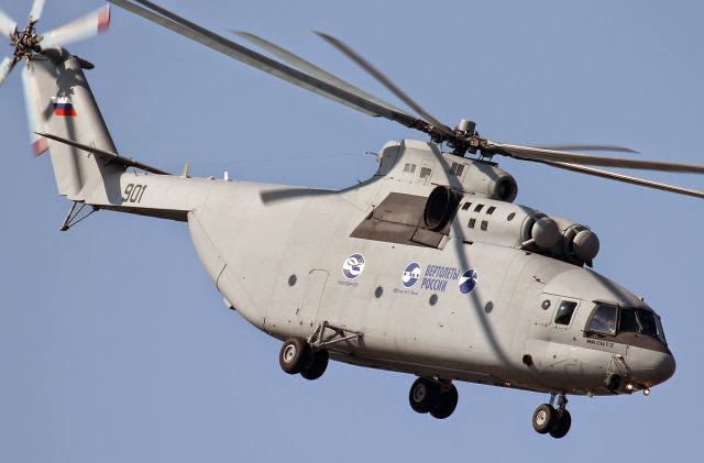 the Russian transport helicopter