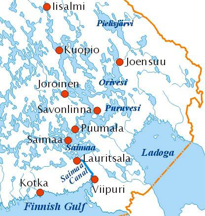 سايما قناة خريطة