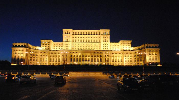 the Palace of the Parliament Bucharest