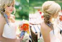 Trendy braids for wedding