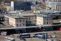 輸送隊はキエフの中央バス駅