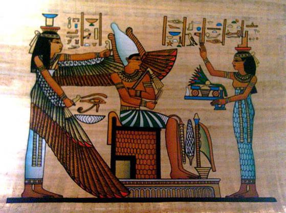 ¿qué es la pintura en el antiguo egipto