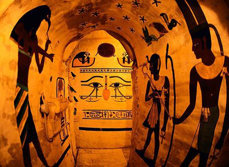 las pinturas murales del antiguo egipto