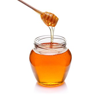 براعم الصنوبر مع العسل تطبيق