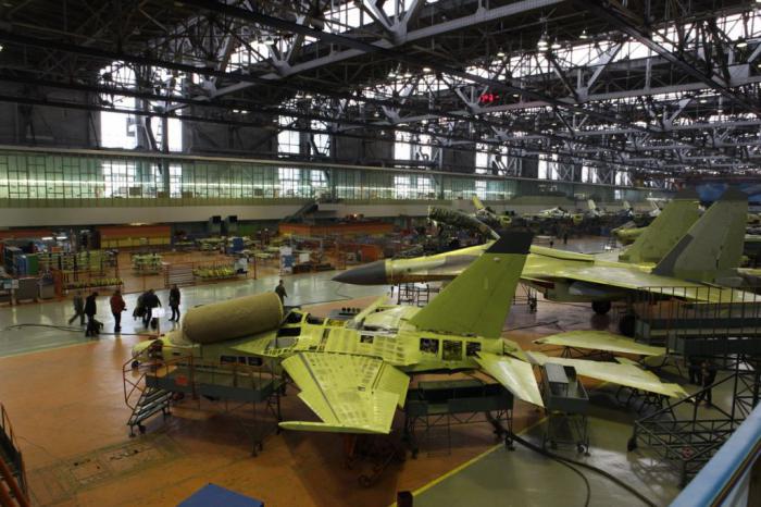 production Irkutsk aviation plant