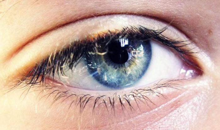 olhos de Vidro humano