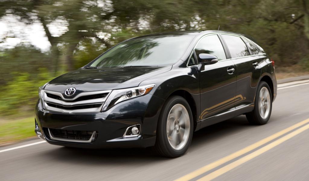 Toyota Venza on the road