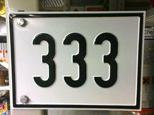 sayı değeri 333 numeroloji