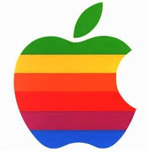 la historia del logo de apple